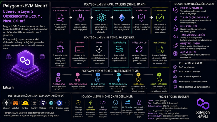 Polygon zkEVM Nedir? Ethereum Layer 2 Ölçeklendirme Çözümü Nasıl Çalışır?